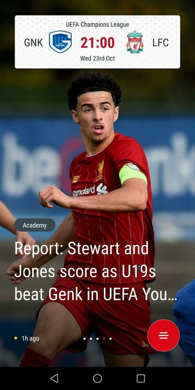 The Official Liverpool FC App Screenshot4