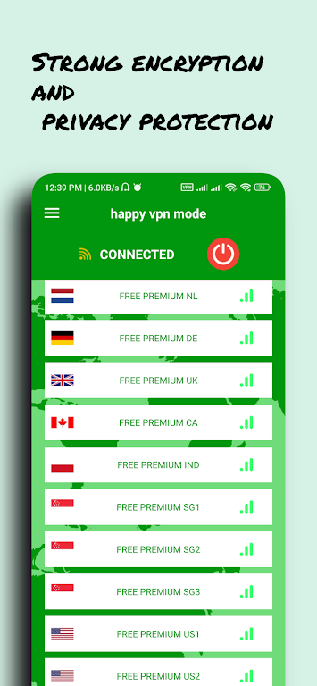 happy vpn mode Screenshot1