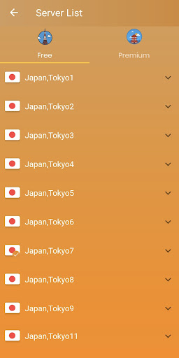 VPN Japan - Proxy Secure VPN Screenshot2