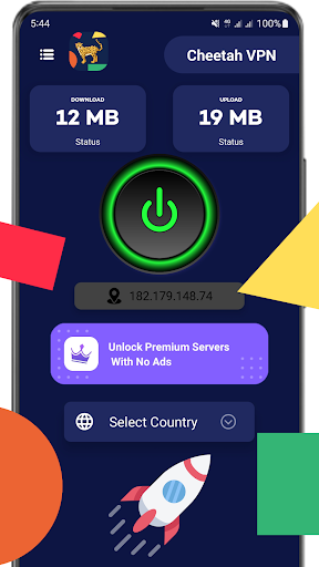 Cheetah VPN | Lite and Fast Screenshot2