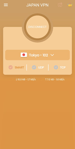 VPN Japan - Proxy Secure VPN Screenshot3