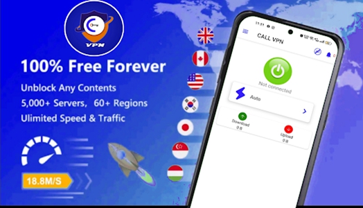 Call VPN - Unlimited Proxy VPN Screenshot1