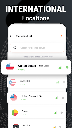 Heat VPN Proxy Master VPN App Screenshot3