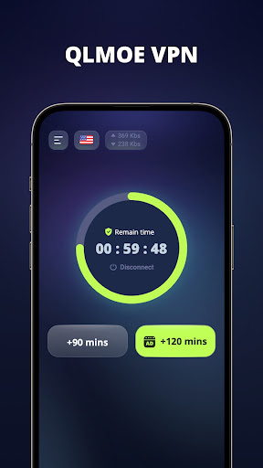 QLMOE VPN - Privacy Protection Screenshot1