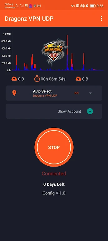 Dragonz VPN UDP Screenshot1