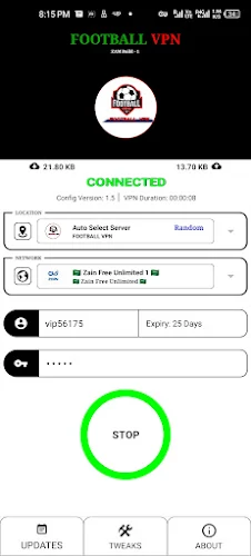 Football Vpn Screenshot3