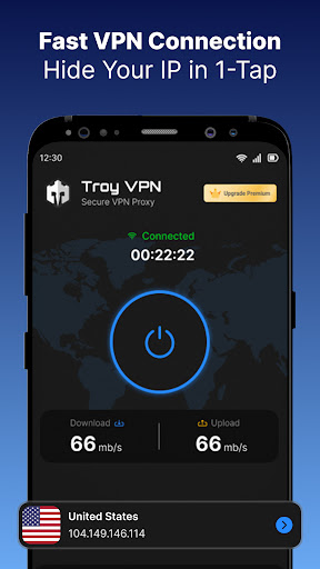 TroyVPN: Secure & PrivateVPN Screenshot1