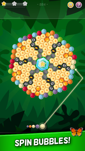 Bubble Cloud: Spinning Match-3 Screenshot1