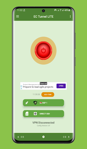 EC Tunnel LITE - Unlimited VPN Screenshot1