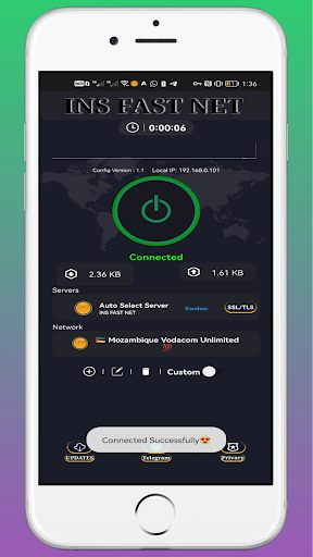 INS FAST NET VPN Screenshot2