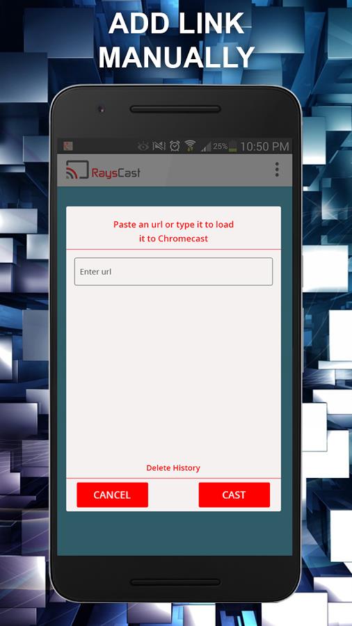 RaysCast For Chromecast Screenshot1