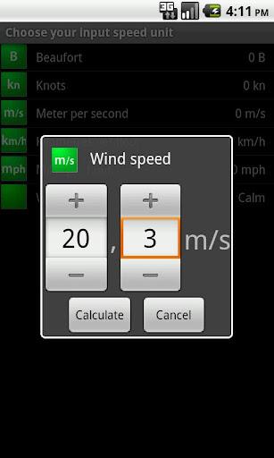 Marine Wind Calculator Screenshot4