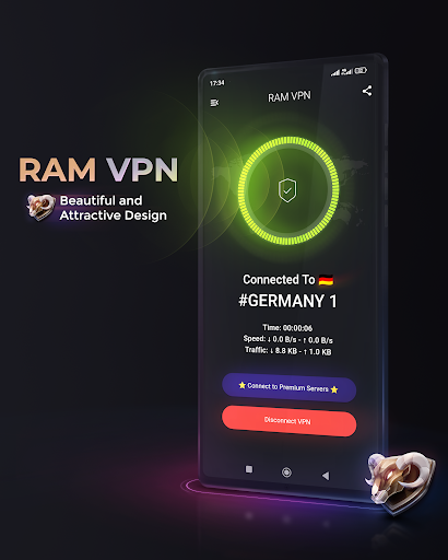 Ram VPN - Fast & Secure Screenshot2