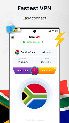 South Africa VPN:Get Africa IP Screenshot1