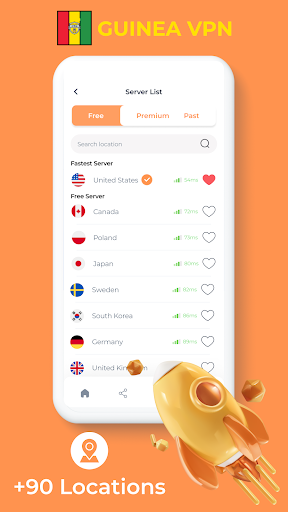 Guinea VPN - Private Proxy Screenshot3