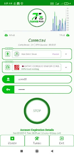 TANVIR PLUS VIP VPN Screenshot2