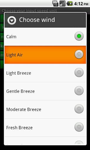 Marine Wind Calculator Screenshot2