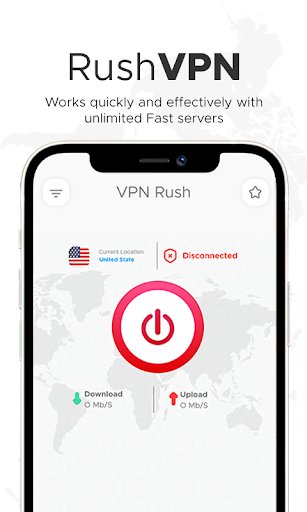 Rush VPN-Fast VPN Secure Proxy Screenshot3