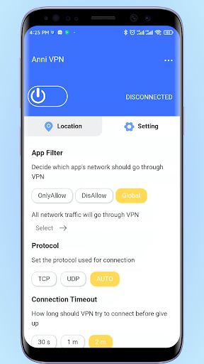 Anni VPN -  Fast Easy Security Screenshot4