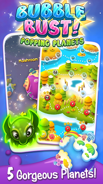 Bubble Bust! - Popping Planets Mod Screenshot3