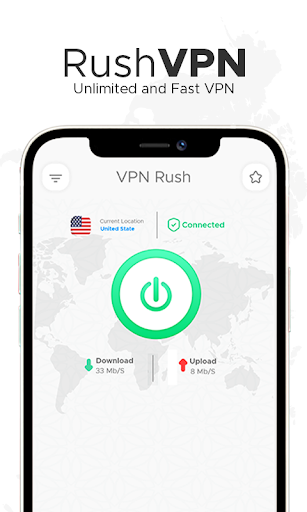 Rush VPN-Fast VPN Secure Proxy Screenshot1