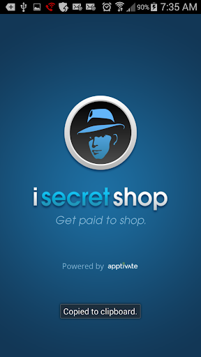 iSecretShop - Mystery Shopping Screenshot1