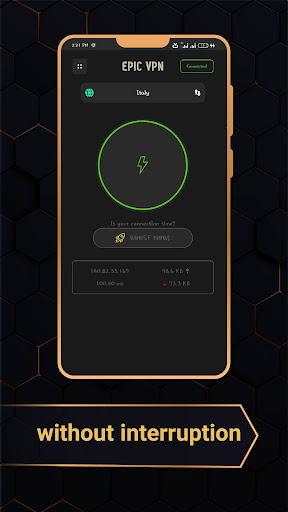 Epic VPN - Fast and Secure Screenshot1