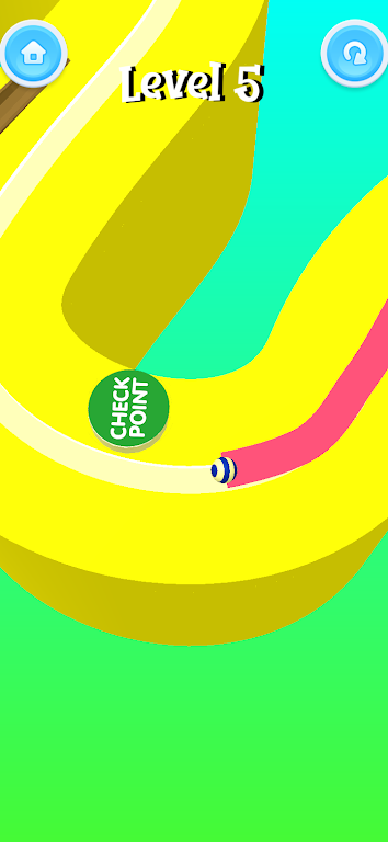 Line Ball 3d : Color Game Mod Screenshot2