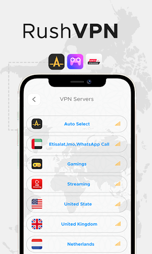 Rush VPN-Fast VPN Secure Proxy Screenshot2