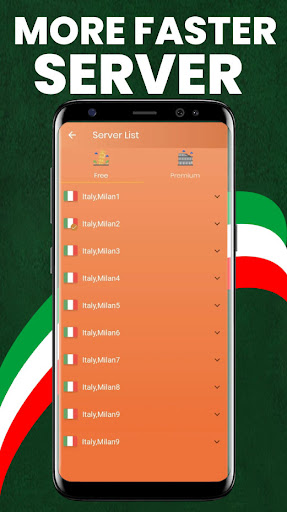 Italy vpn 2023 Screenshot2