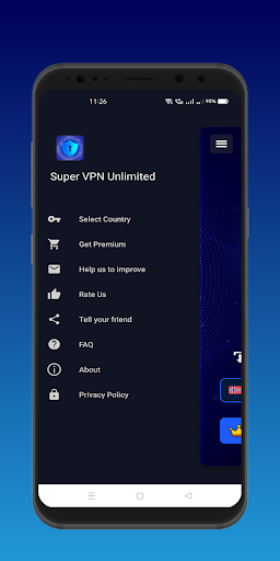 Super VPN - Unlimited Proxy Screenshot2