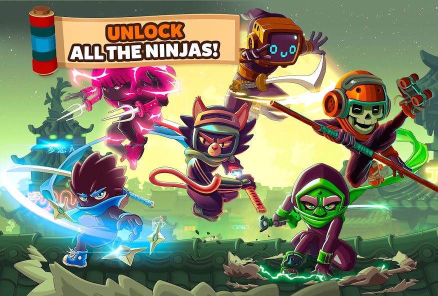 Ninja Dash Run - Offline Game Mod Screenshot3