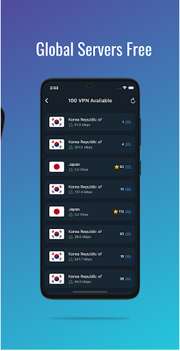 Dark Blue VPN - Fast & Secure Screenshot3