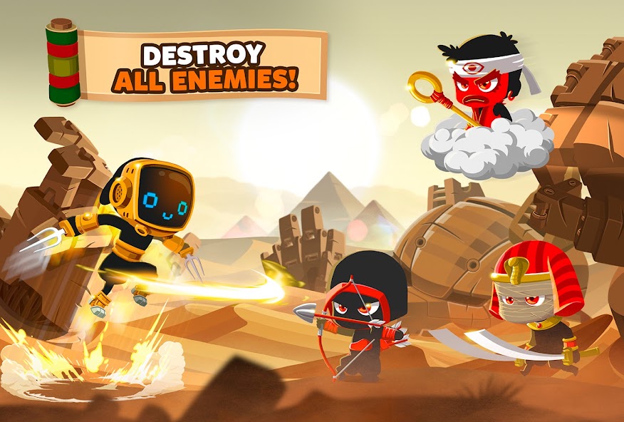 Ninja Dash Run - Offline Game Mod Screenshot4