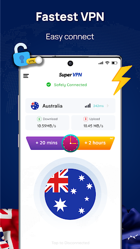 Australia VPN: Get Sydney IP Screenshot1