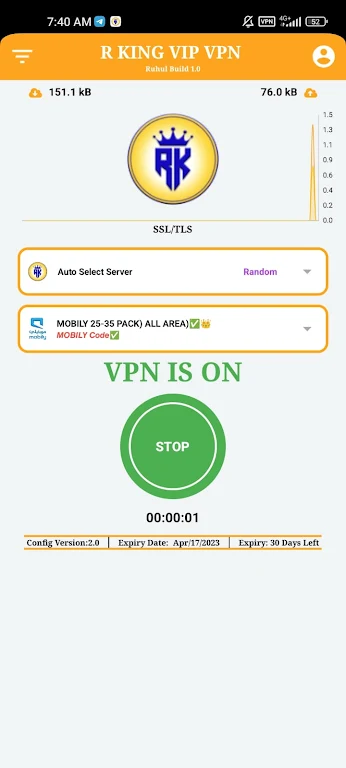 R King vip vpn Screenshot3