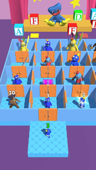 Rainbow Monster - Room Maze Mod Screenshot1