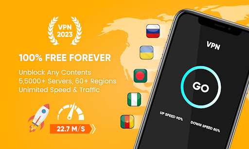 VPN 5X – Unlimited Proxy Screenshot4