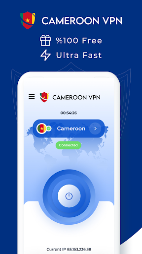 VPN Cameroon - Get Cameroon IP Screenshot1