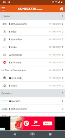 Conectate Loterías Screenshot3