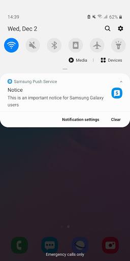 Samsung Push Service Screenshot2