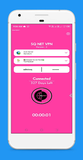 SQ NET VPN Screenshot1