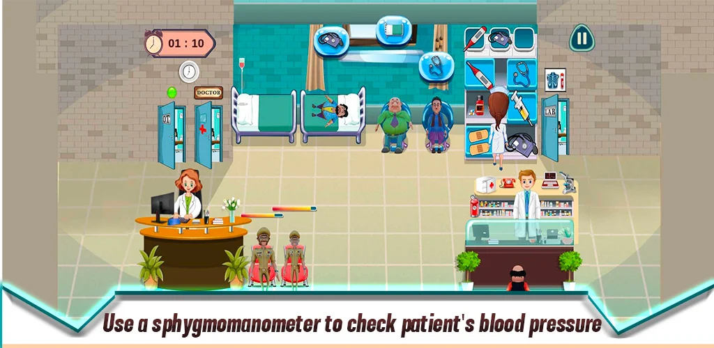 Motu Patlu Hospital Simulator Screenshot1