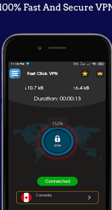 Fast Click VPN - Secure VPN Screenshot3