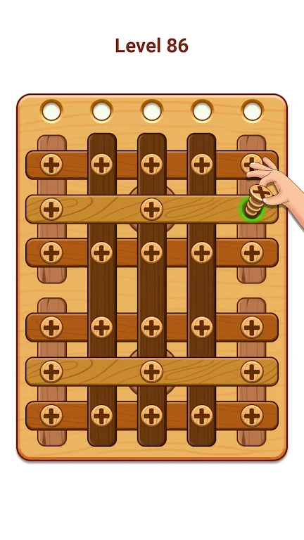 Wood Nuts Game: Unscrew Puzzle Screenshot3