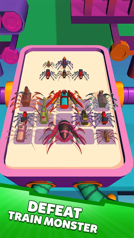 Merge Spider Train Screenshot1