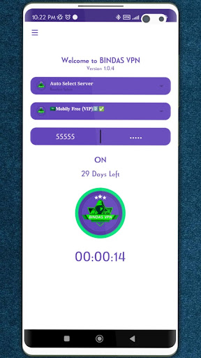 BINDAS VPN Screenshot1