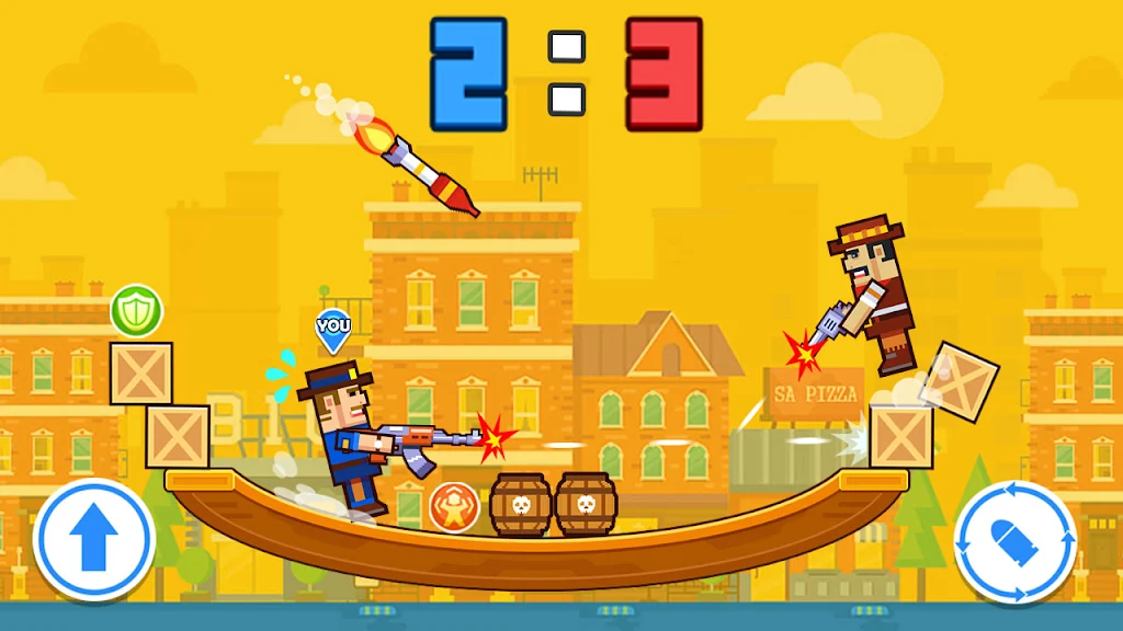 Pixel Gunmen-Battle War Screenshot2