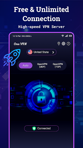 One VPN:  Fast & Secure Proxy Screenshot2