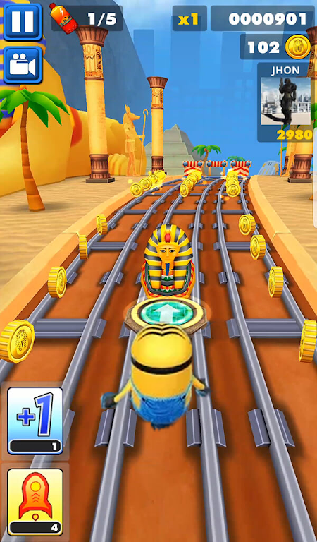 Epic Minion Banana Rush Legends Screenshot4